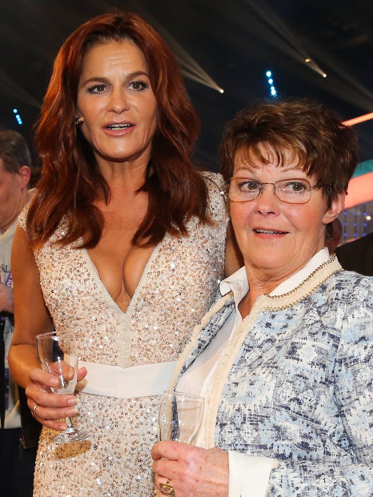 Haben ein gutes Verhältnis: Andrea Berg und ihre Mutter Helga.
