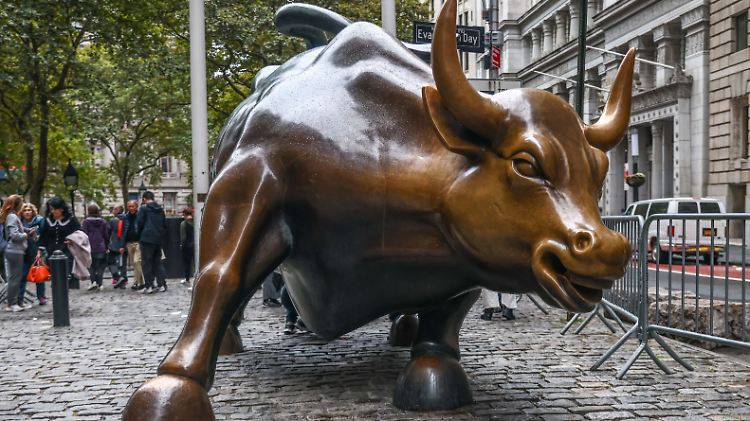 An der Wall Street ging es nach den Inflationsdaten kräftig nach oben.