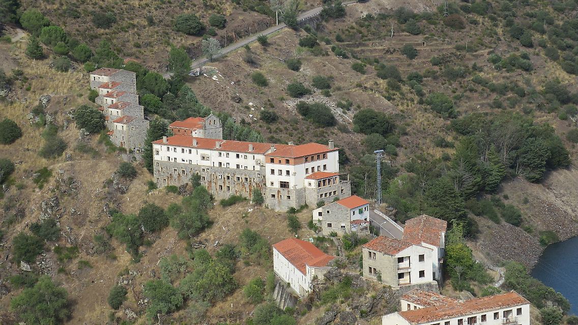 Das spanische Dorf Salto de Castro.