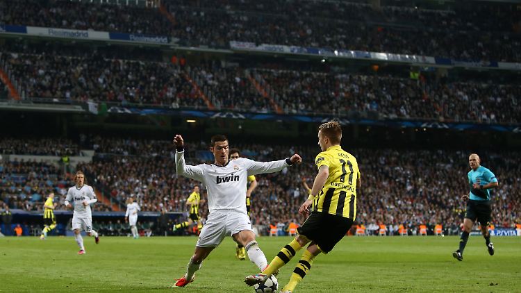 Reus und Ronaldo. Für einen kurzen Moment waren sie beinahe auf einer Stufe.