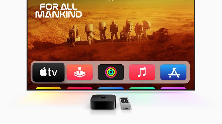 Mit der Set-Top-Box kann man nicht nur Apple-Inhalte konsumieren, sondern auch andere Streaming-Dienste nutzen.