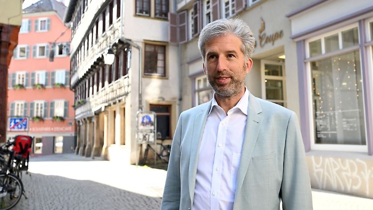 Boris Palmer, Oberbürgermeister von Tübingen, ist in seiner Partei umstritten. 