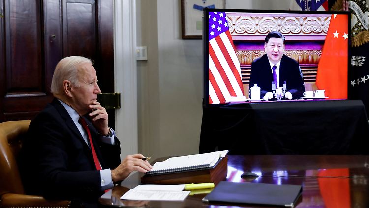 Bei dem geplanten Treffen trennt Biden und Xi nicht mehr die Videotechnik.