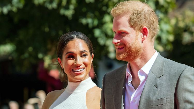 Glücklich in Kalifornien: Meghan und Harry.
