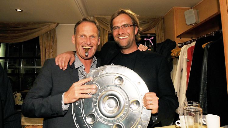 Aki Watzke und Jürgen Klopp hatten eine gute Zeit gemeinsam.
