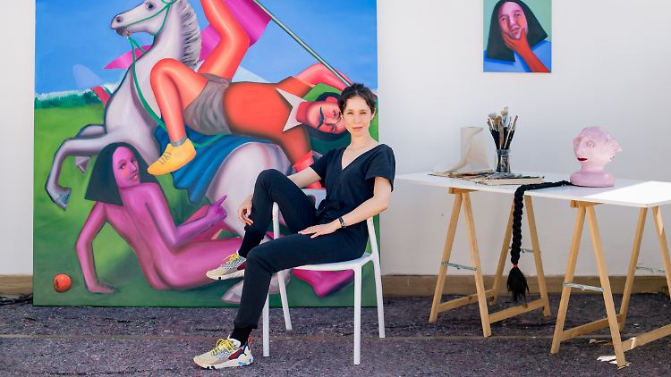 Wie experimentierfreudig sie ist, zeigt Ivana de Vivanco auf der Art Cologne. 