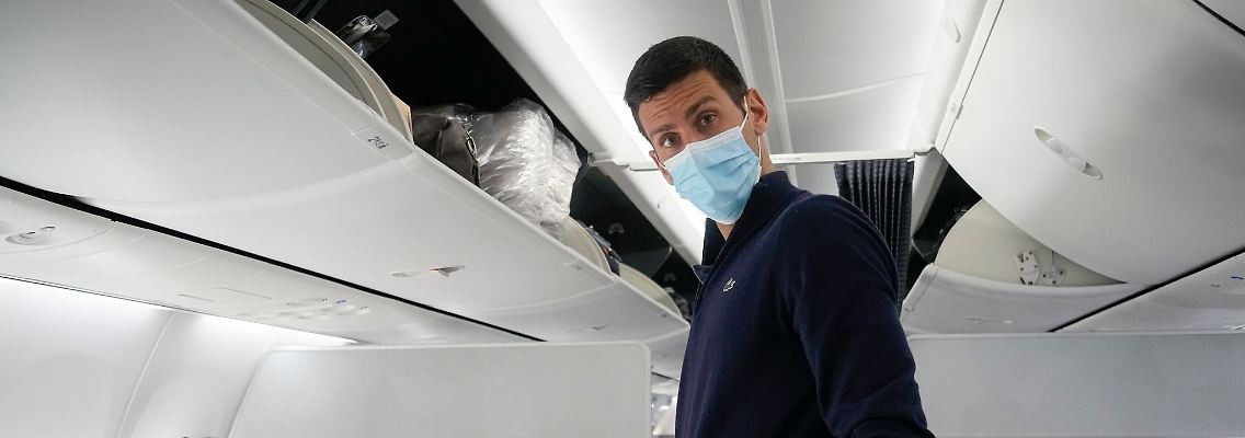 Soll ein Visum für die Australian Open erhalten: Novak Djokovic.