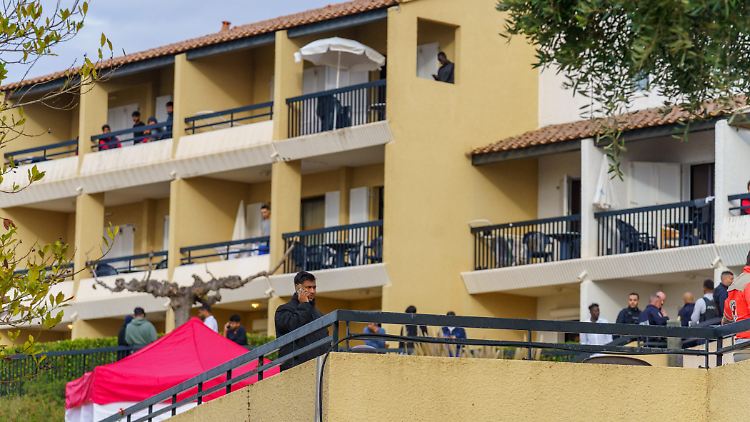 Die Flüchtlinge sind zunächst in einem südfranzösischen Feriencamp untergebracht worden.