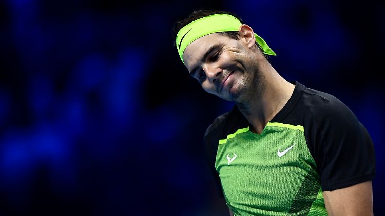 Rafael Nadal hat in Turin keine gute Zeit.