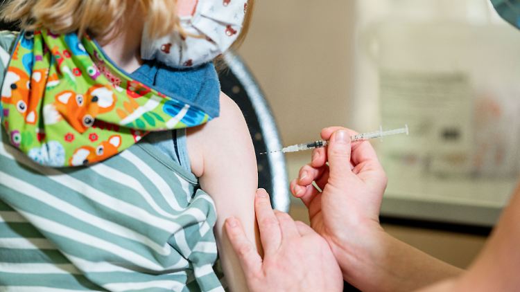 Für eine Grundimmunisierung mit dem Kinder-Impfstoff von Biontech sind drei Dosen notwendig.