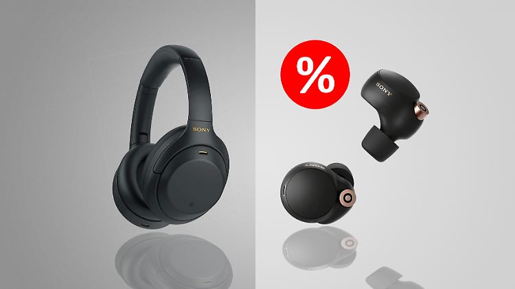 Sonys WH-1000XM4 und WF-1000XM4 sind vor dem Black Friday deutlich günstiger - allerdings als Warehouse-Deals.