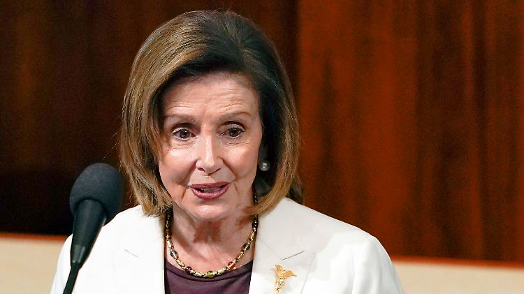 Pelosi war im Amt die Nummer drei der USA.