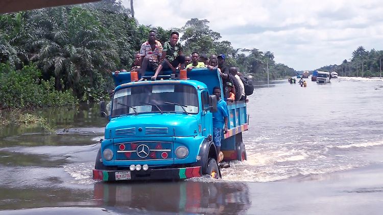 Die Wahrscheinlichkeit, dass die Regenzeit im Tschadseebecken so nass ist wie in diesem Jahr, hat sich um das 80-fache erhöht.