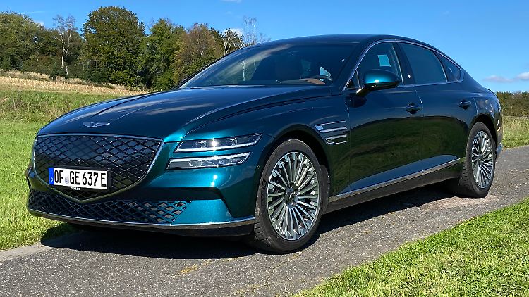 Der Genesis G80 ist definitiv ein stattlicher Wagen.