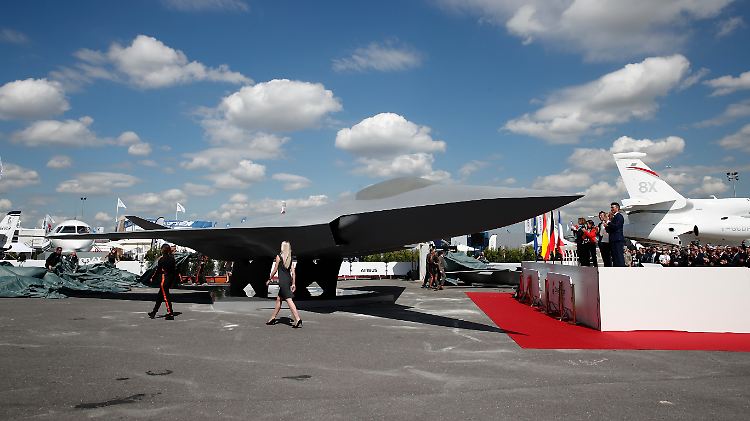 So soll der künftige europäische Kampfjet aussehen.