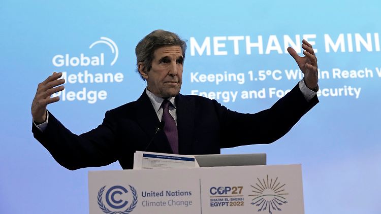 John Kerry muss die Konferenz aus der Ferne zu Ende bringen.