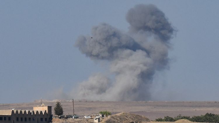 Im August attackierten türkische Streitkräfte Stellungen der PKK im türkischen Gaziantep. 
