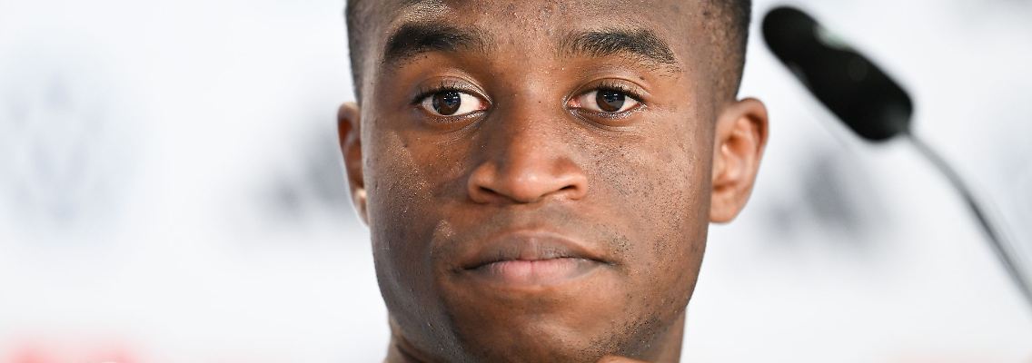 Sieht sich bei der WM in der Rolle des Lernenden: Youssoufa Moukoko.