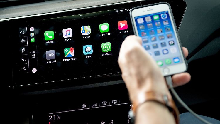 Mobilitäts-Apps dürfen nicht an die Schnittstellen mit den Auto-Daten heran. Sie sind aber eine gute Ergänzung zu den Onboard-Navis.