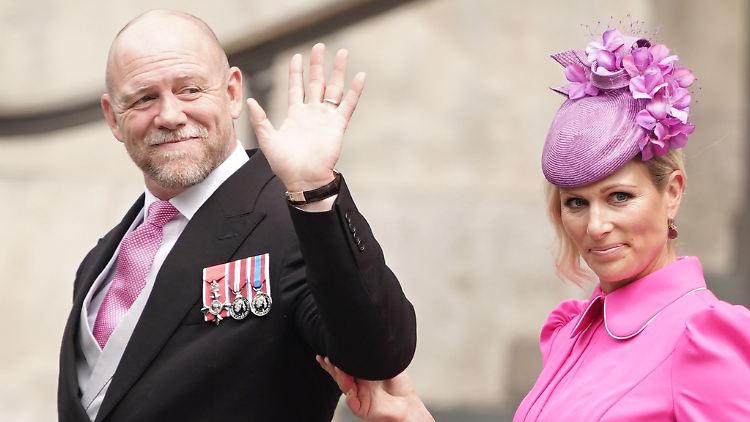 Seit 2011 verheiratet: Mike und Zara Tindall.