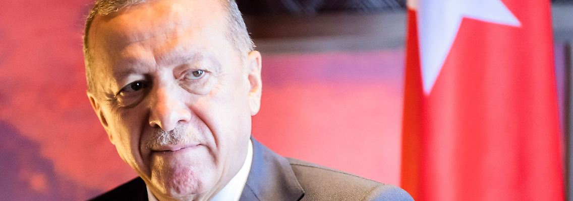 "Es muss entschieden werden, wie viele Kräfte sich von den Bodentruppen beteiligen müssen, und dann werden Schritte unternommen": Präsident Recep Tayyip Erdogan.