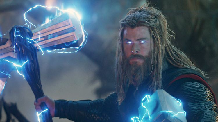 So kennen Chris Hemsworth viele - als "Thor" in den Marvel-Filmen.