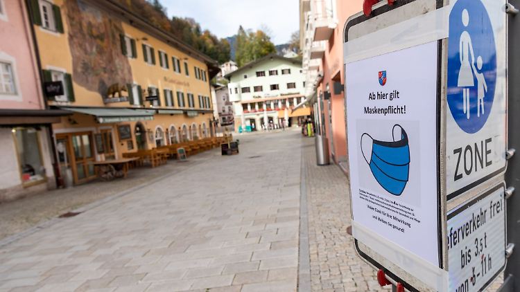 Ausgangsbeschränkungen im Landkreis Berchtesgadener Land traten Mitte Oktober 2020 in Kraft.