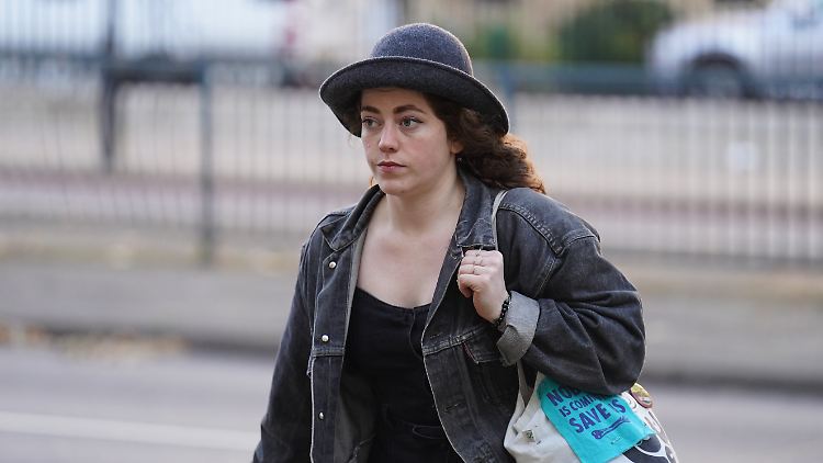 Die 24-jährige "Just Stop Oil"-Aktivistin Emily Brocklebank ist wegen Beschädigung des Rahmens von Vincent Van Goghs Werk "Sonnenblumen" zu einer sechsmonatigen Bewährungsstrafe verurteilt worden.
