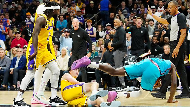 Patrick Beverley verlor völlig die Nerven.