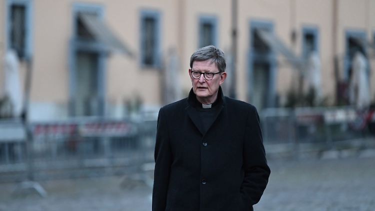 Kardinal Woelki Mitte November in Rom. Dem Papst liegt sein Rücktrittsgesuch bereits vor.
