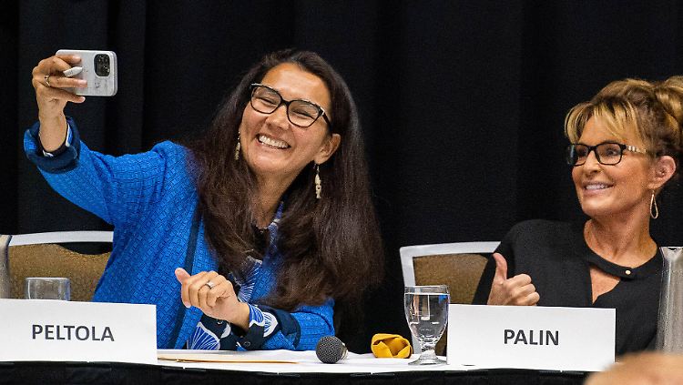 Palin zog gegen Peltola wieder den Kürzeren. 