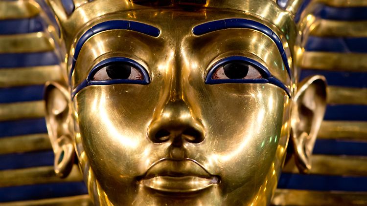 Das wohl berühmteste Objekt aus dem Grab des Tutanchamun: die Totenmaske des Pharaos.
