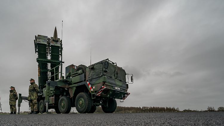 Die Patriot-Raketen der Bundeswehr haben eine Wirkungsreichweite von etwa 68 Kilometern.