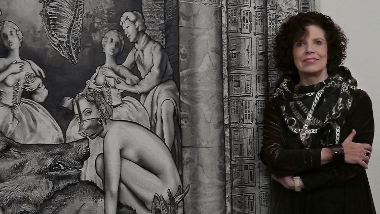 Mittelalterliche Webkunst gründlich entstaubt: In "La Grande Bouffe" zeigt Eicher, dass Frauen die männliche Vormachtstellung untergraben können.