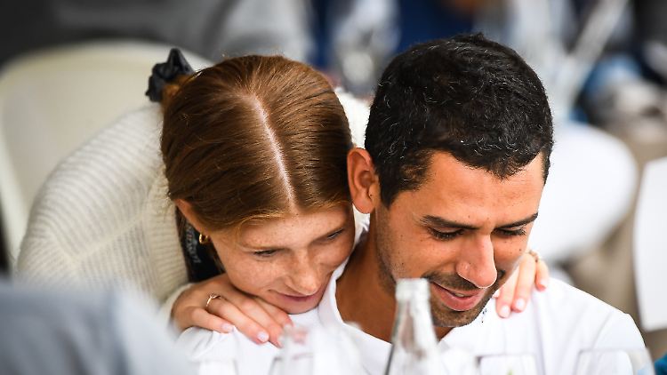 Jennifer Gates und Nayel Nassar lernten sich auf der Reitbahn kennen.