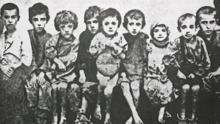 Abertausende Kinder zogen während des Holodomors hungernd durch die Ukraine.