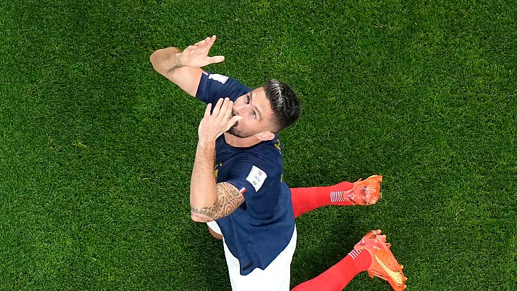 Gibt gerade gar keinen Grund zu flehen: Läuft nämlich bei Olivier Giroud!