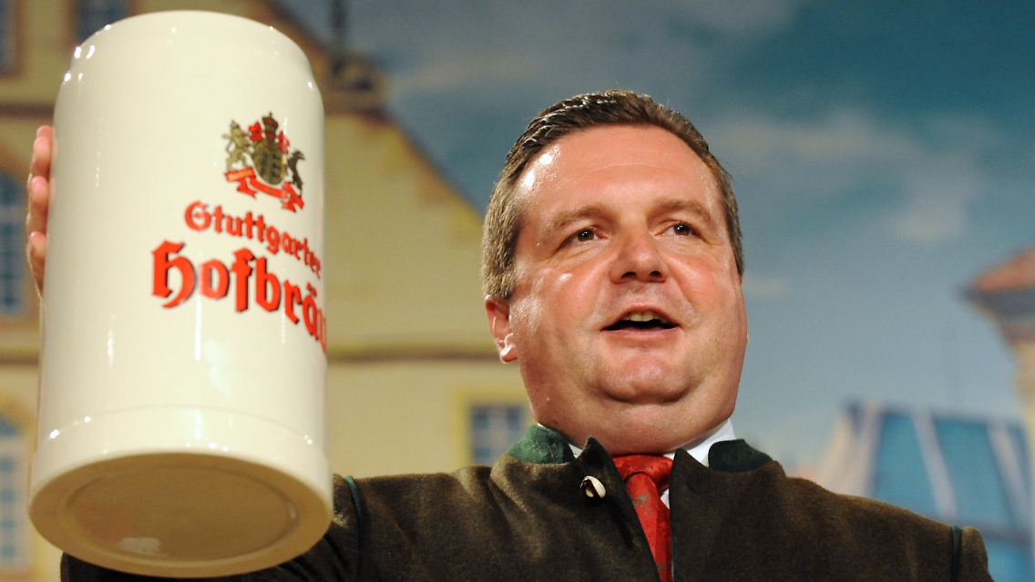 Stefan Mappus, Ministerprasident von Baden-Württemberg, ist optimistisch.