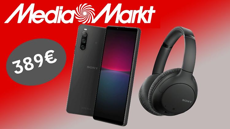 Sony-Special-Deal am Black Friday: Sony Xperia 10 IV + Kopfhörer.