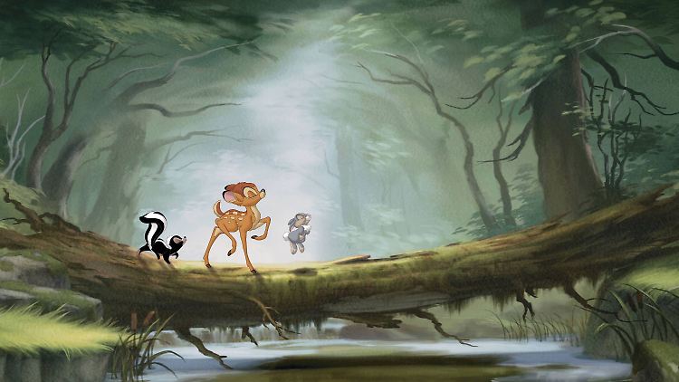 Die dunkle Seite des Hirsches: Charakterlich hat Bambi zur Horrorversion noch einen weiten Weg vor sich. 