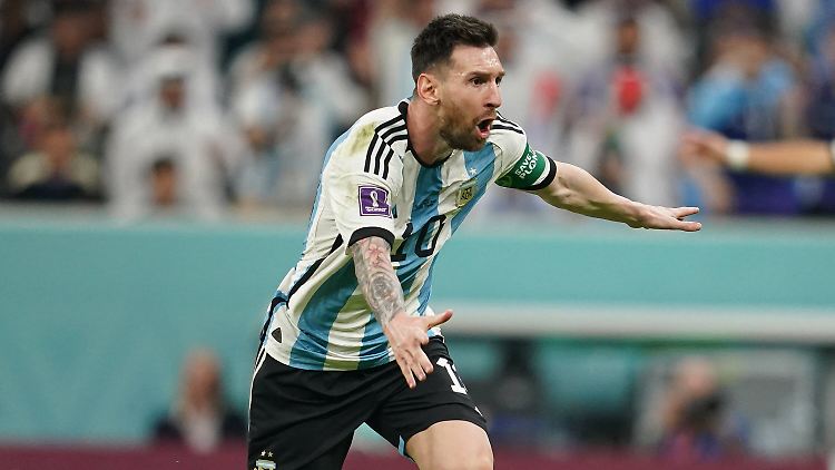 Messi erzielte das goldene 1:0 für Argentinien.