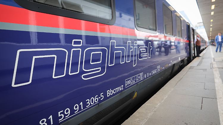 Von Sonntagabend bis Dienstagfrüh soll es auch bei den Nightjet- und EuroNight-Verbindungen zu Ausfällen kommen. 