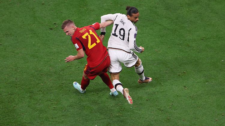 Der eingewechselte Leroy Sané brachte viel Dampf ins deutsche Spiel.