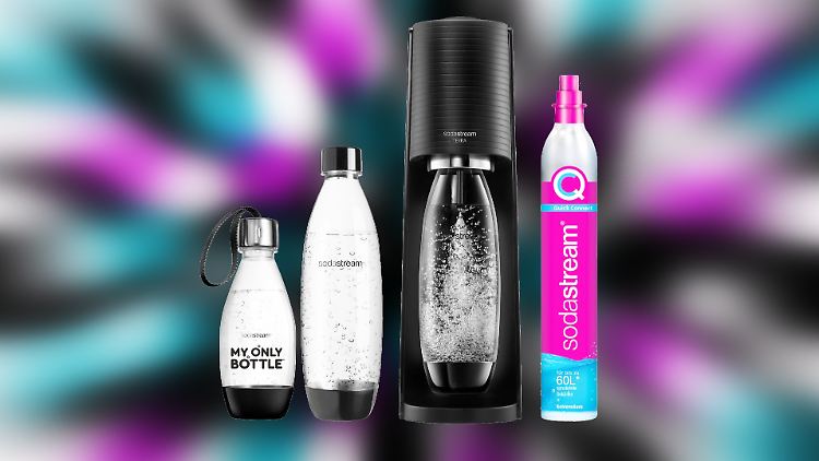 Cyber Monday: Den SodaStream Terra gibt's im Vorteilspack bei eBay.