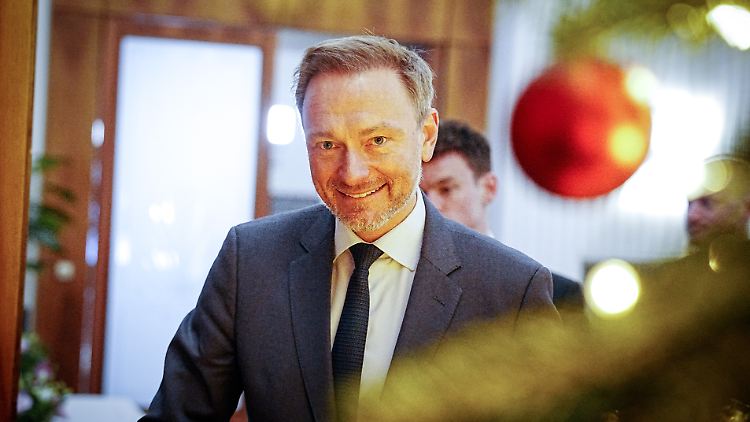 Will in der Vorweihnachtszeit keine Hiobsbotschaft verkünden: Bundesfinanzminister Lindner.