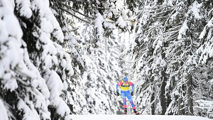 Statt im Weltcup anzutreten, müssen russische Biathleten in isolierten Wettkämpfen an den Start gehen.