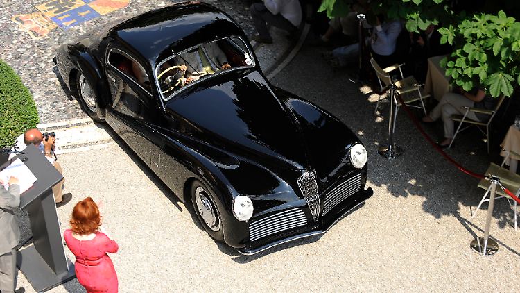 Ein Meilenstein des Autodesigns: der Alfa Romeo 6C 2500SS von Bertone aus dem Jahr von 1942.