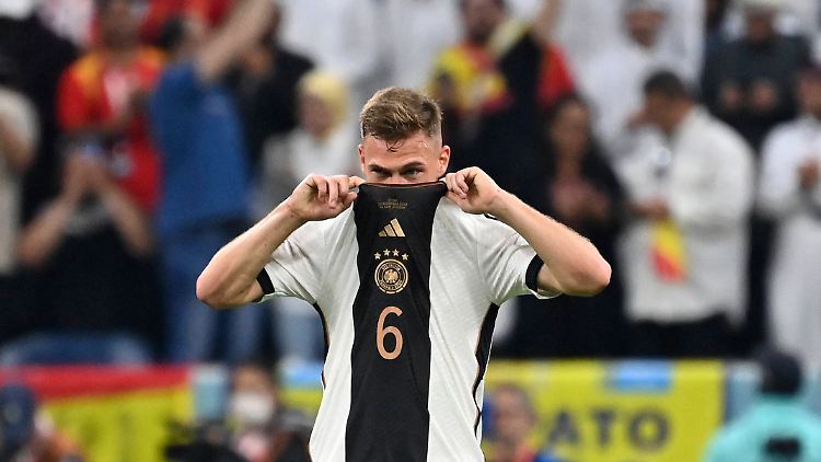 Joshua Kimmich geht mit dem DFB-Team in ein Finale, dessen Ausgang nicht in der eigenen Hand liegt.
