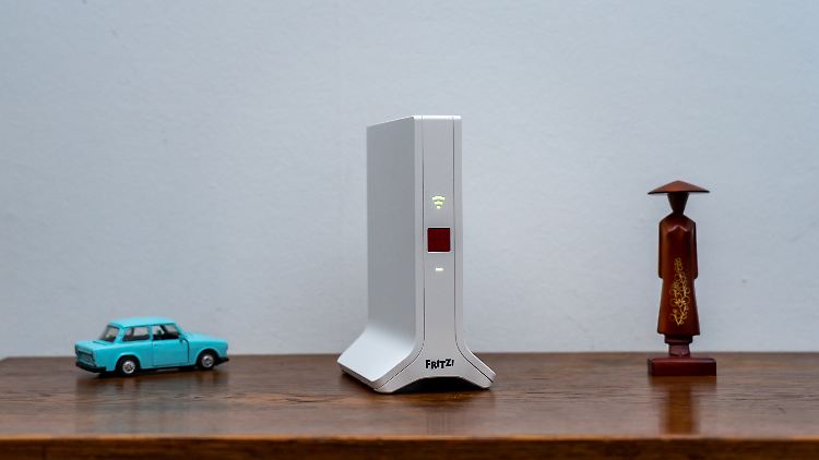 Der FritzRepeater 3000 AX hat das Design seiner Vorgänger weitgehend übernommen.