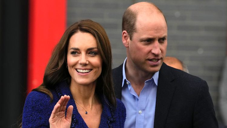 Brechen nach Boston auf: Prinz William und seine Frau Kate. 